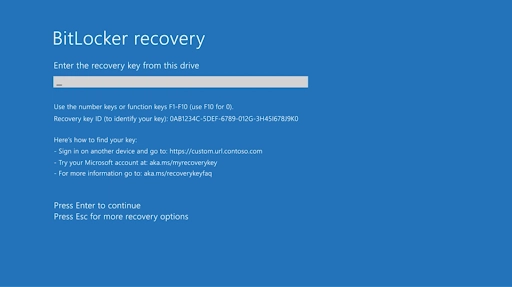 Bitlocker Recovery Key