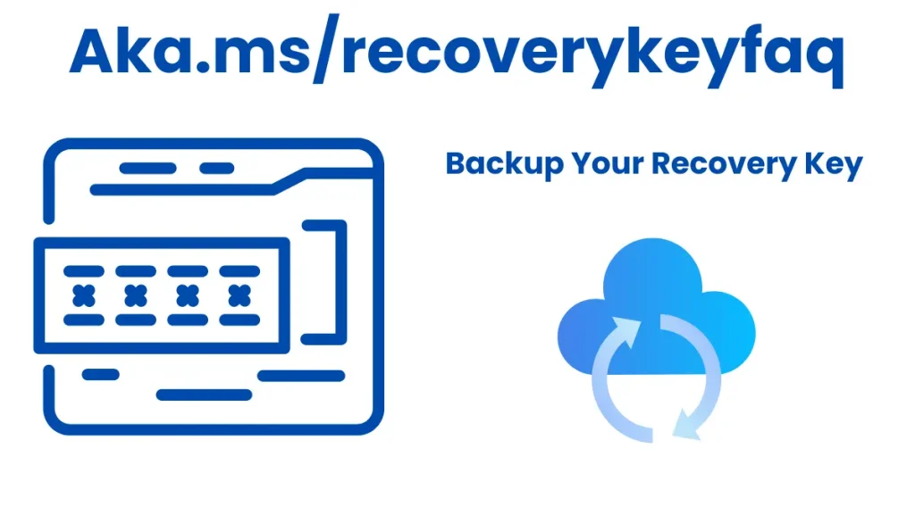 Backup Your Recovery Key