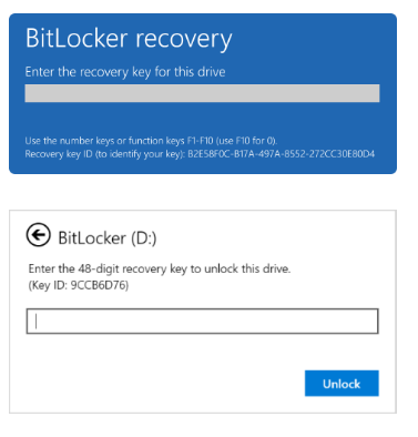 Find Your Recovery Key